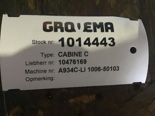 Cabine et intérieur Liebherr Cabin: photos 6