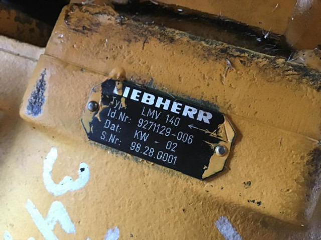 Moteur hydraulique Liebherr LMV140: photos 8