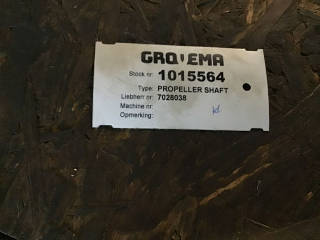 Liebherr Propeller Shaft - Demi arbre: photos 2 Liebherr Propeller Shaft - Demi arbre: photos 2