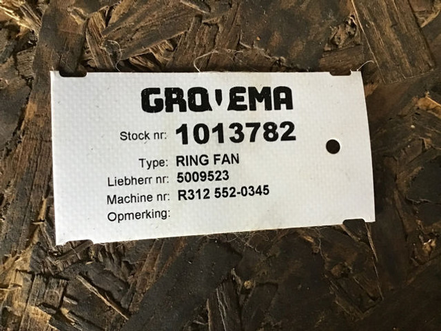 Liebherr Ring Fan - Ventilateur: photos 5 Liebherr Ring Fan - Ventilateur: photos 5