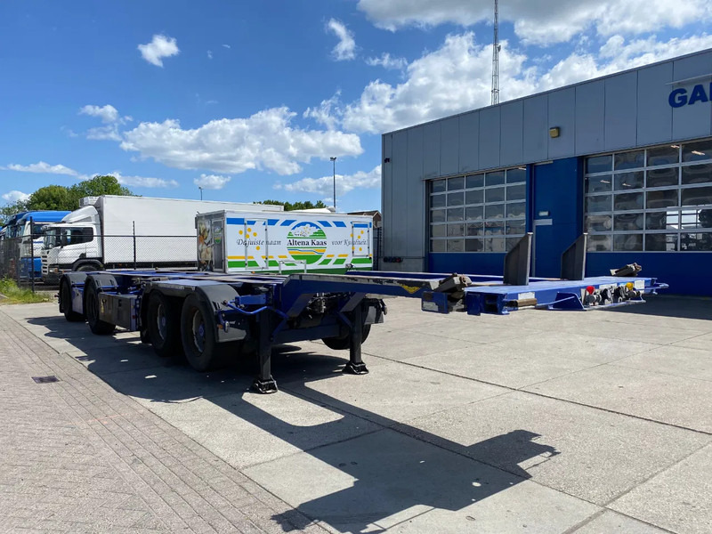 Semi-remorque porte-conteneur/ Caisse mobile Broshuis 2Connect 2AKCC / 4 Axles / 3x Steering Axle / 2x Lift Axle: photos 6