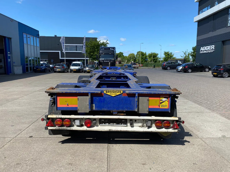 Broshuis 2Connect 2AKCC / 4 Axles / 3x Steering Axle / 2x Lift Axle - Semi-remorque porte-conteneur/ Caisse mobile: photos 2 Broshuis 2Connect 2AKCC / 4 Axles / 3x Steering Axle / 2x Lift Axle - Semi-remorque porte-conteneur/ Caisse mobile: photos 2
