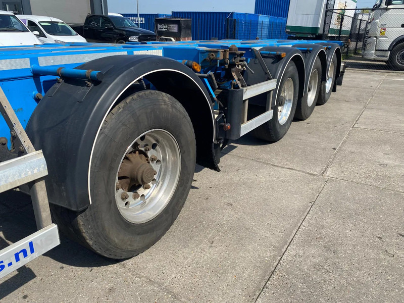 Semi-remorque porte-conteneur/ Caisse mobile D-Tec CT-43-04D VCC-05 Combitrailer / 4 Axles / 1x Lift Axle: photos 9
