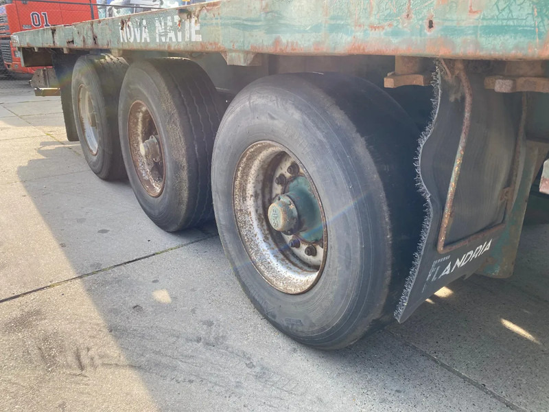 Semi-remorque plateau Flandria Plateau Trailer with Tiwst-Locks / SAF: photos 8