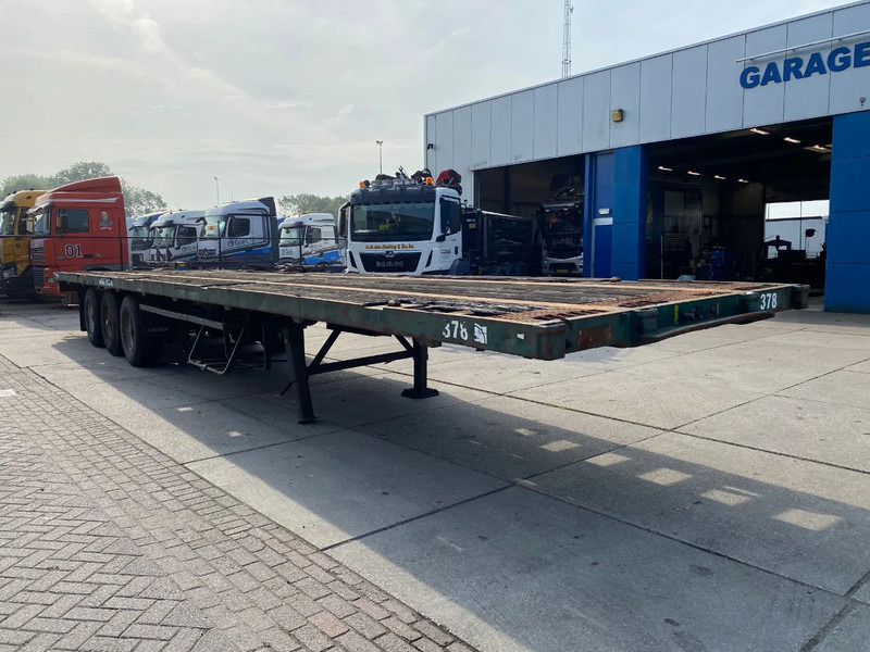 Semi-remorque plateau Flandria Plateau Trailer with Tiwst-Locks / SAF: photos 6