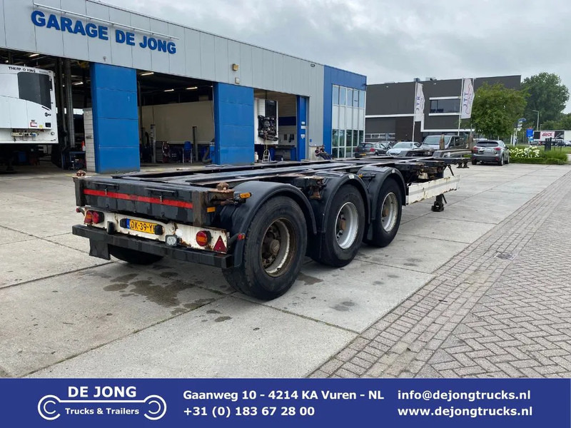 Kögel SW24 Container Chassis / 2x Extendable / BPW + Drum - Semi-remorque porte-conteneur/ Caisse mobile: photos 1 Kögel SW24 Container Chassis / 2x Extendable / BPW + Drum - Semi-remorque porte-conteneur/ Caisse mobile: photos 1