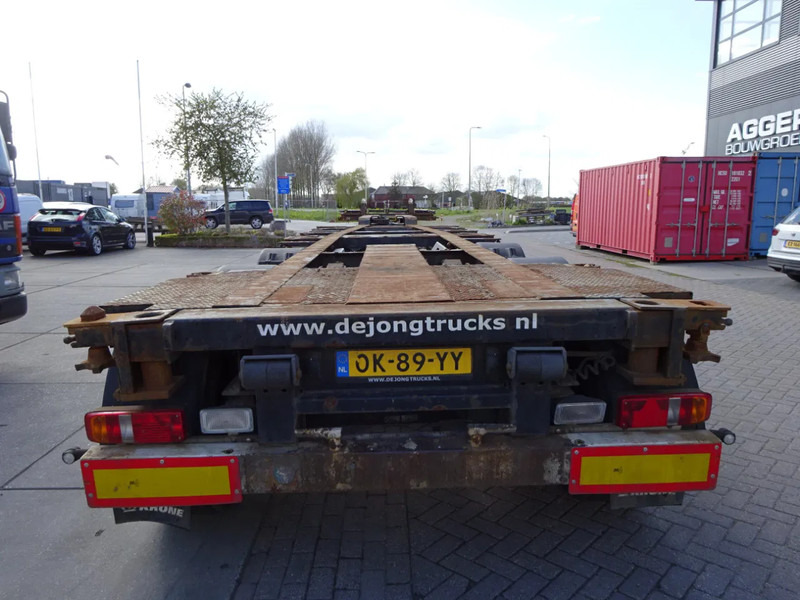 Krone SD Chassis / ADR / 2x Extendable / MB + Disc / 2x Lift Axle - Semi-remorque porte-conteneur/ Caisse mobile: photos 2 Krone SD Chassis / ADR / 2x Extendable / MB + Disc / 2x Lift Axle - Semi-remorque porte-conteneur/ Caisse mobile: photos 2