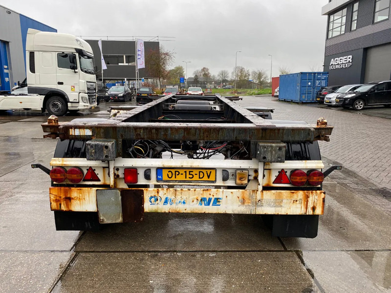 Krone SZ / 20 FT Container Chassis / BPW - Semi-remorque porte-conteneur/ Caisse mobile: photos 2 Krone SZ / 20 FT Container Chassis / BPW - Semi-remorque porte-conteneur/ Caisse mobile: photos 2