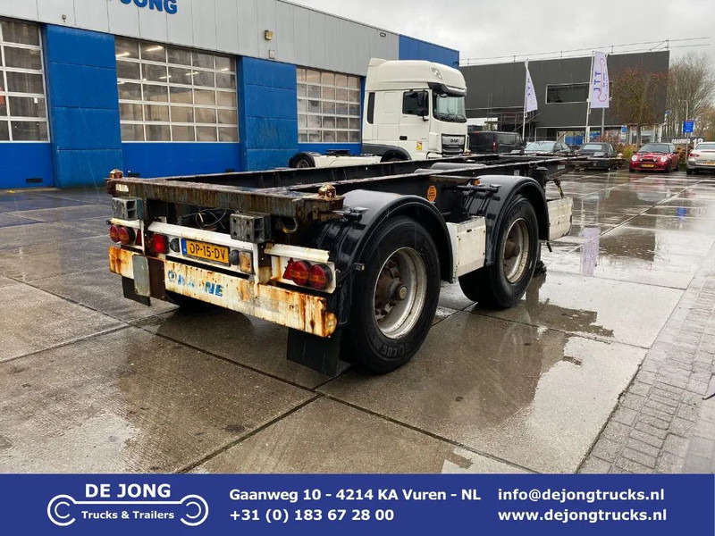 Krone SZ / 20 FT Container Chassis / BPW - Semi-remorque porte-conteneur/ Caisse mobile: photos 1 Krone SZ / 20 FT Container Chassis / BPW - Semi-remorque porte-conteneur/ Caisse mobile: photos 1