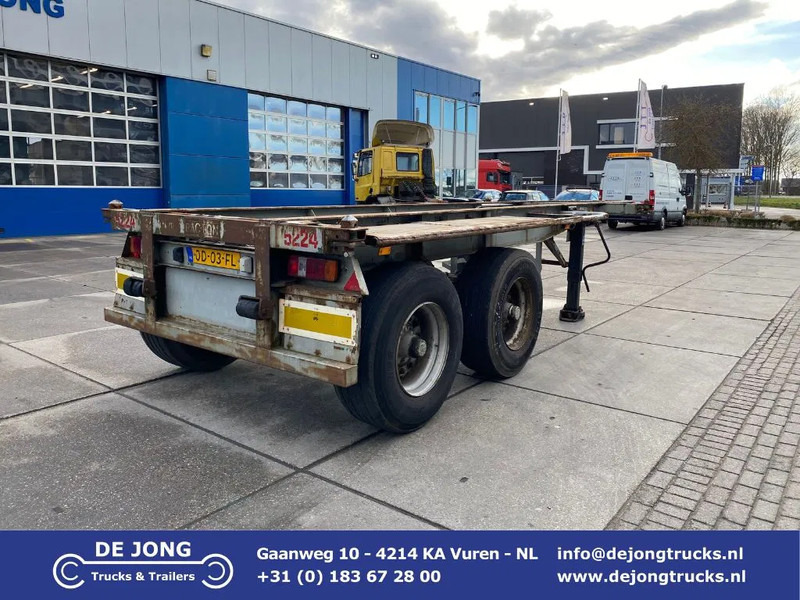 Pacton Container Chassis 20 FT / Steel Suspension - Semi-remorque porte-conteneur/ Caisse mobile: photos 1 Pacton Container Chassis 20 FT / Steel Suspension - Semi-remorque porte-conteneur/ Caisse mobile: photos 1