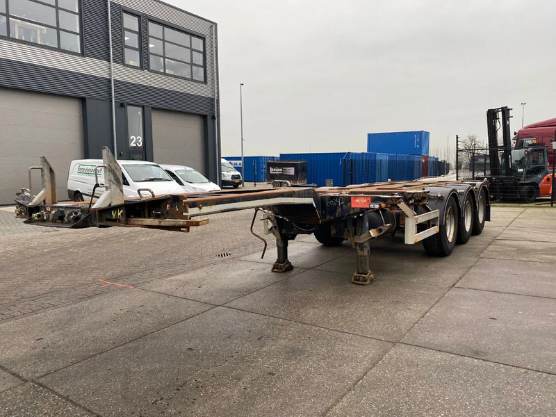 Pacton TXC 343 Multi / 3x Extendable / 1x Lift Axle - Semi-remorque porte-conteneur/ Caisse mobile: photos 4 Pacton TXC 343 Multi / 3x Extendable / 1x Lift Axle - Semi-remorque porte-conteneur/ Caisse mobile: photos 4
