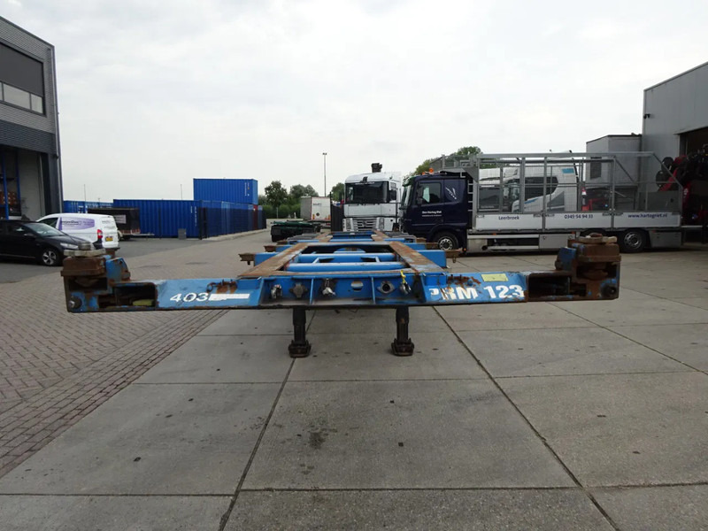 Renders Container chassis / Mercedes + Disc / 1x Lift Axle / 1x Extendable - Semi-remorque porte-conteneur/ Caisse mobile: photos 5 Renders Container chassis / Mercedes + Disc / 1x Lift Axle / 1x Extendable - Semi-remorque porte-conteneur/ Caisse mobile: photos 5