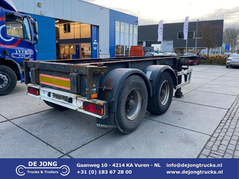 Renders Euro 700 / Container Chassis / 20 FT - Semi-remorque porte-conteneur/ Caisse mobile: photos 1 Renders Euro 700 / Container Chassis / 20 FT - Semi-remorque porte-conteneur/ Caisse mobile: photos 1
