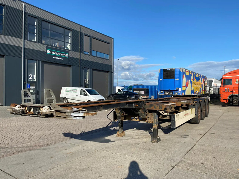 Schmitz Cargobull SCF 24 Chassis / SAF + Disc / 2x Extendable / Lift Axle - Semi-remorque porte-conteneur/ Caisse mobile: photos 4 Schmitz Cargobull SCF 24 Chassis / SAF + Disc / 2x Extendable / Lift Axle - Semi-remorque porte-conteneur/ Caisse mobile: photos 4