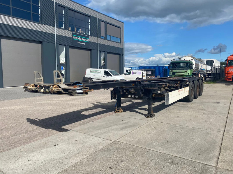 Schmitz Cargobull SCF 24 Chassis / SAF + Disc / 2x Extendable / Lift Axle - Semi-remorque porte-conteneur/ Caisse mobile: photos 4 Schmitz Cargobull SCF 24 Chassis / SAF + Disc / 2x Extendable / Lift Axle - Semi-remorque porte-conteneur/ Caisse mobile: photos 4