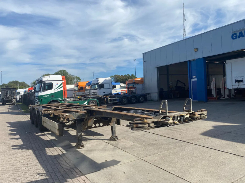 Semi-remorque porte-conteneur/ Caisse mobile Schmitz Cargobull SCF 24 Chassis / SAF + Disc / 2x Extendable / Lift Axle: photos 6