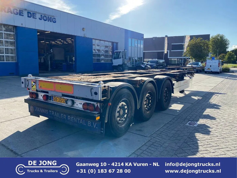 Schmitz Cargobull SCF 24 Chassis / SAF + Disc / 2x Extendable / Lift Axle - Semi-remorque porte-conteneur/ Caisse mobile: photos 1 Schmitz Cargobull SCF 24 Chassis / SAF + Disc / 2x Extendable / Lift Axle - Semi-remorque porte-conteneur/ Caisse mobile: photos 1