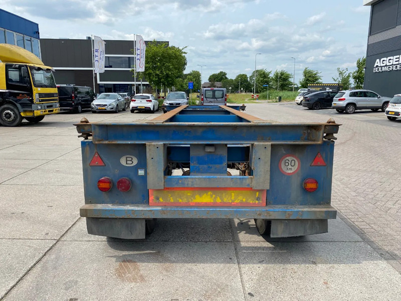 Van Hool 20FT Chassis / Steel Suspension / Double Air - Semi-remorque porte-conteneur/ Caisse mobile: photos 2 Van Hool 20FT Chassis / Steel Suspension / Double Air - Semi-remorque porte-conteneur/ Caisse mobile: photos 2