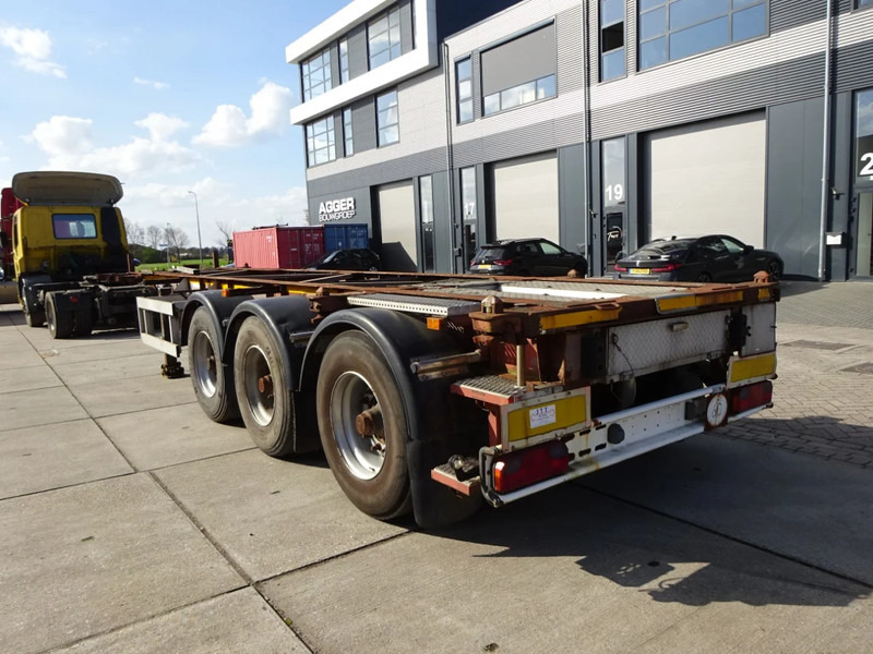 Van Hool Tank Chassis 20 + 30 FT / ADR / BPW + Drum - Semi-remorque porte-conteneur/ Caisse mobile: photos 3 Van Hool Tank Chassis 20 + 30 FT / ADR / BPW + Drum - Semi-remorque porte-conteneur/ Caisse mobile: photos 3