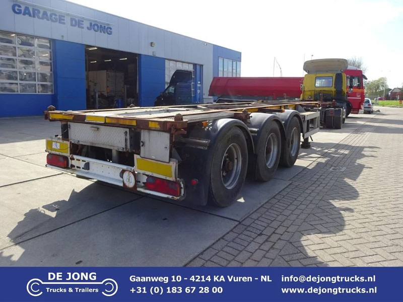 Van Hool Tank Chassis 20 + 30 FT / ADR / BPW + Drum - Semi-remorque porte-conteneur/ Caisse mobile: photos 1 Van Hool Tank Chassis 20 + 30 FT / ADR / BPW + Drum - Semi-remorque porte-conteneur/ Caisse mobile: photos 1