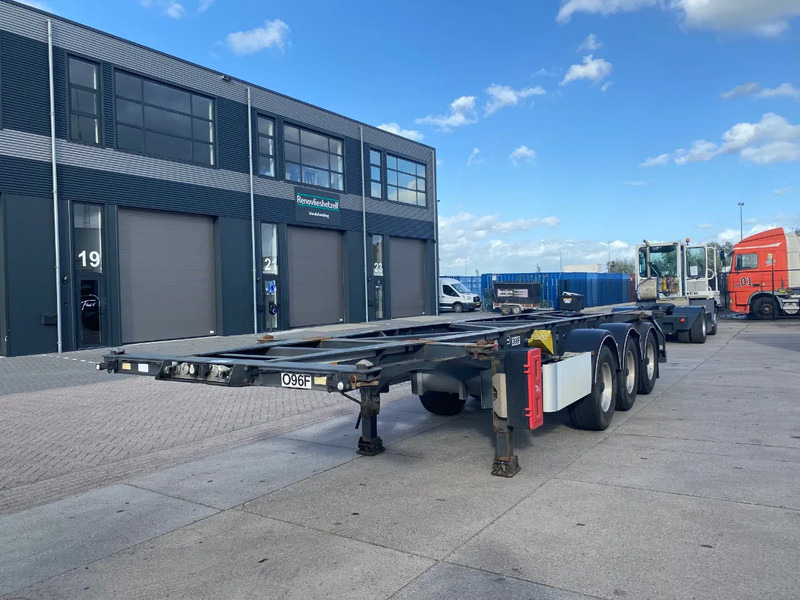 Van Hool Tank Chassis / ADR / BPW + DISC / 20-30 FT - Semi-remorque porte-conteneur/ Caisse mobile: photos 4 Van Hool Tank Chassis / ADR / BPW + DISC / 20-30 FT - Semi-remorque porte-conteneur/ Caisse mobile: photos 4
