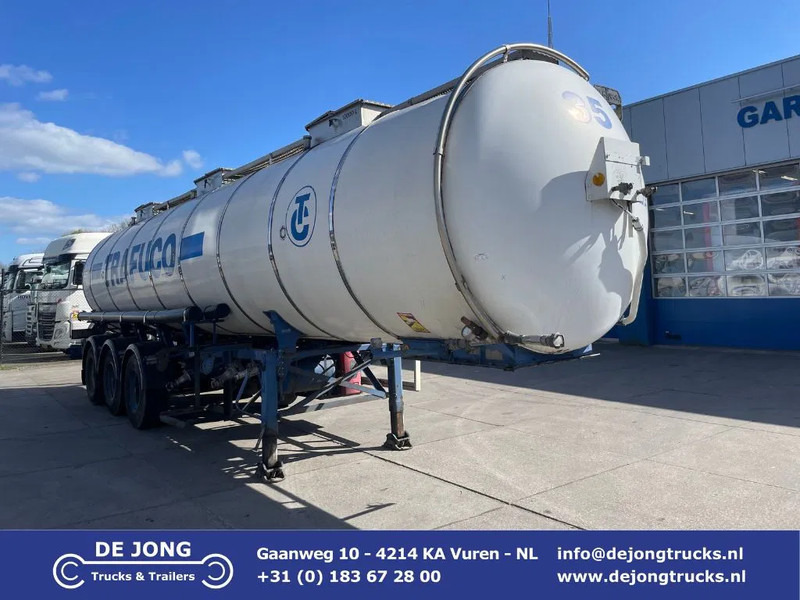 Van Hool Tank / Inox / 3 Compartments / 30.000 LT / BPW - Semi-remorque citerne: photos 1 Van Hool Tank / Inox / 3 Compartments / 30.000 LT / BPW - Semi-remorque citerne: photos 1