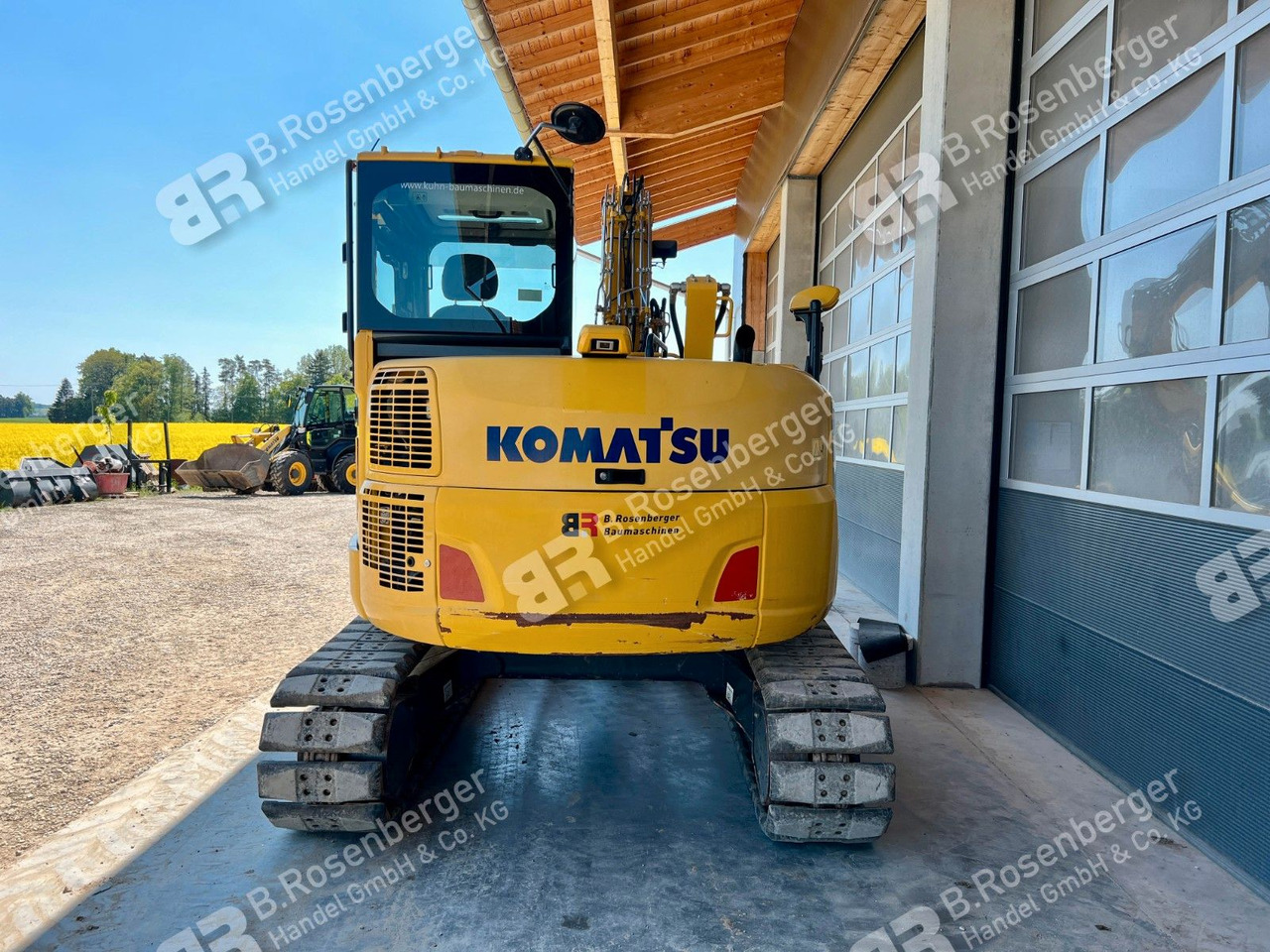Komatsu PC88MR-10 Bagger 9t / 1835h / BJ2020 / TOP - Mini pelle: photos 4 Komatsu PC88MR-10 Bagger 9t / 1835h / BJ2020 / TOP - Mini pelle: photos 4