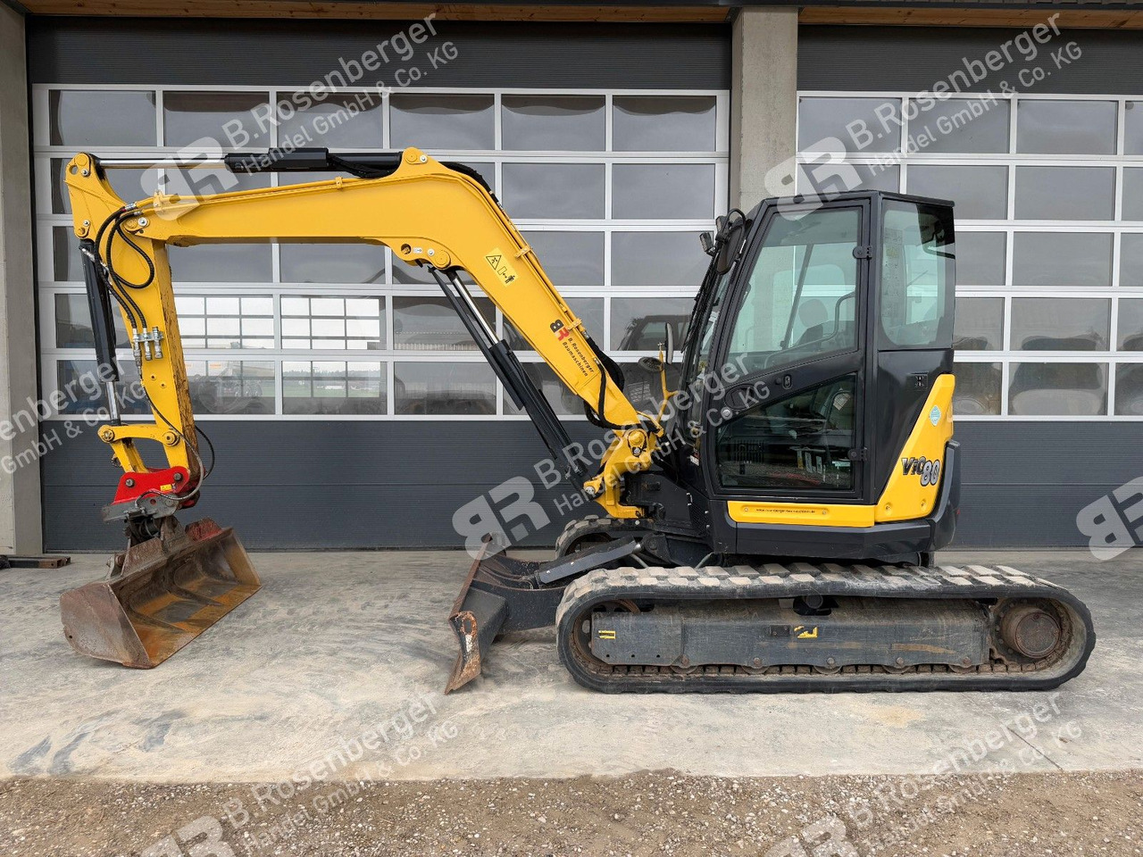 Yanmar Vio 80 Minibagger / nur 2065h / BJ2017 / TOP - Mini pelle: photos 2 Yanmar Vio 80 Minibagger / nur 2065h / BJ2017 / TOP - Mini pelle: photos 2