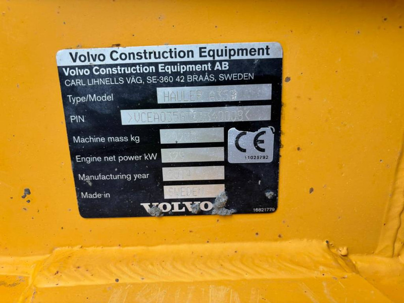 Volvo A 35 G - Tombereau articulé: photos 5 Volvo A 35 G - Tombereau articulé: photos 5