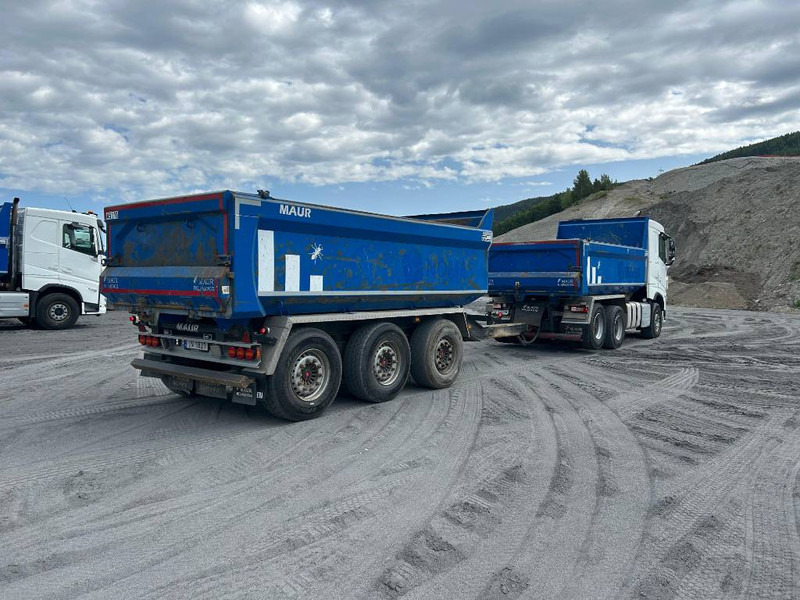 Volvo FH 540 6X4 + Maur trippelkjerre - Camion benne: photos 3 Volvo FH 540 6X4 + Maur trippelkjerre - Camion benne: photos 3