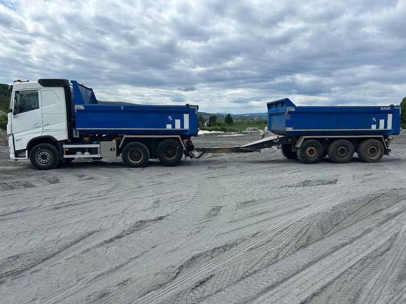 Volvo FH 540 6X4 + Maur trippelkjerre - Camion benne: photos 5 Volvo FH 540 6X4 + Maur trippelkjerre - Camion benne: photos 5