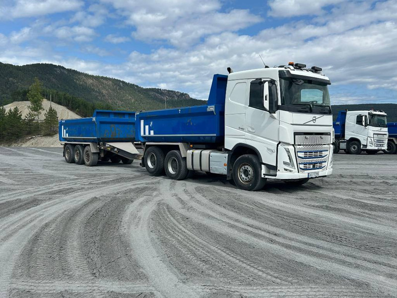 Volvo FH 540 6X4 + Maur trippelkjerre - Camion benne: photos 4 Volvo FH 540 6X4 + Maur trippelkjerre - Camion benne: photos 4