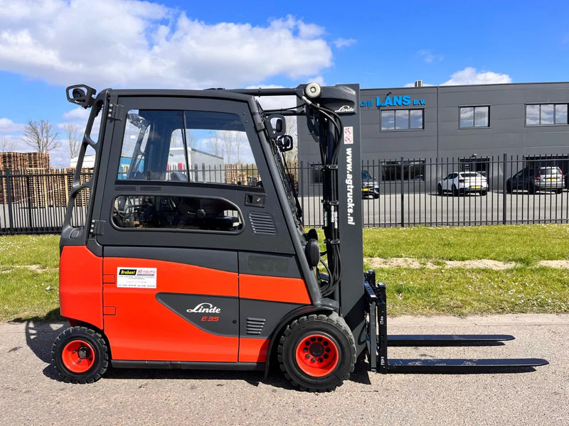 Linde E35HL-01 - Chariot élévateur électrique: photos 1 Linde E35HL-01 - Chariot élévateur électrique: photos 1