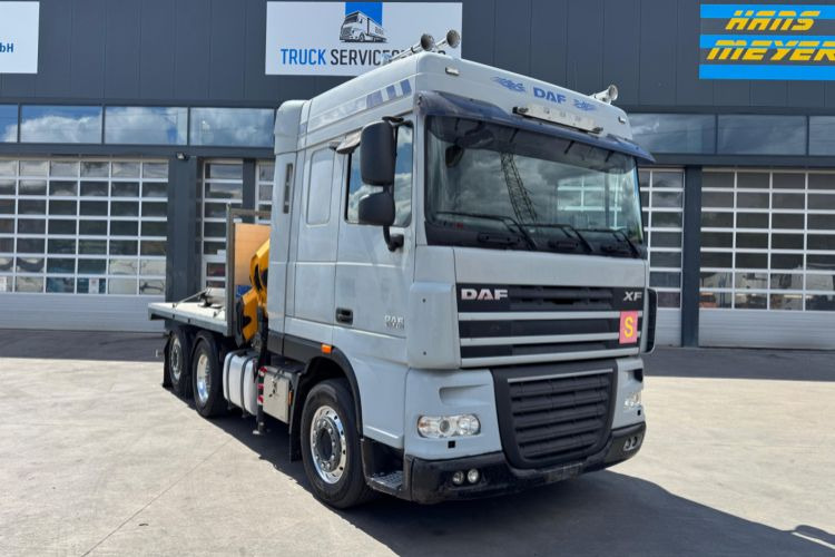 DAF XF510 Effer 255-5 6x2 SZM/Pritsche - Camion grue: photos 4 DAF XF510 Effer 255-5 6x2 SZM/Pritsche - Camion grue: photos 4