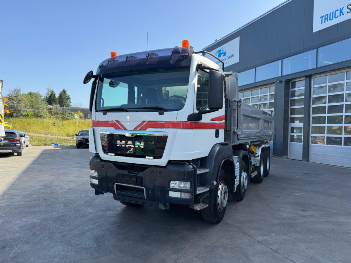 MAN TGS 35.480 SWS KIPPER/MISCHER - Camion benne: photos 1 MAN TGS 35.480 SWS KIPPER/MISCHER - Camion benne: photos 1