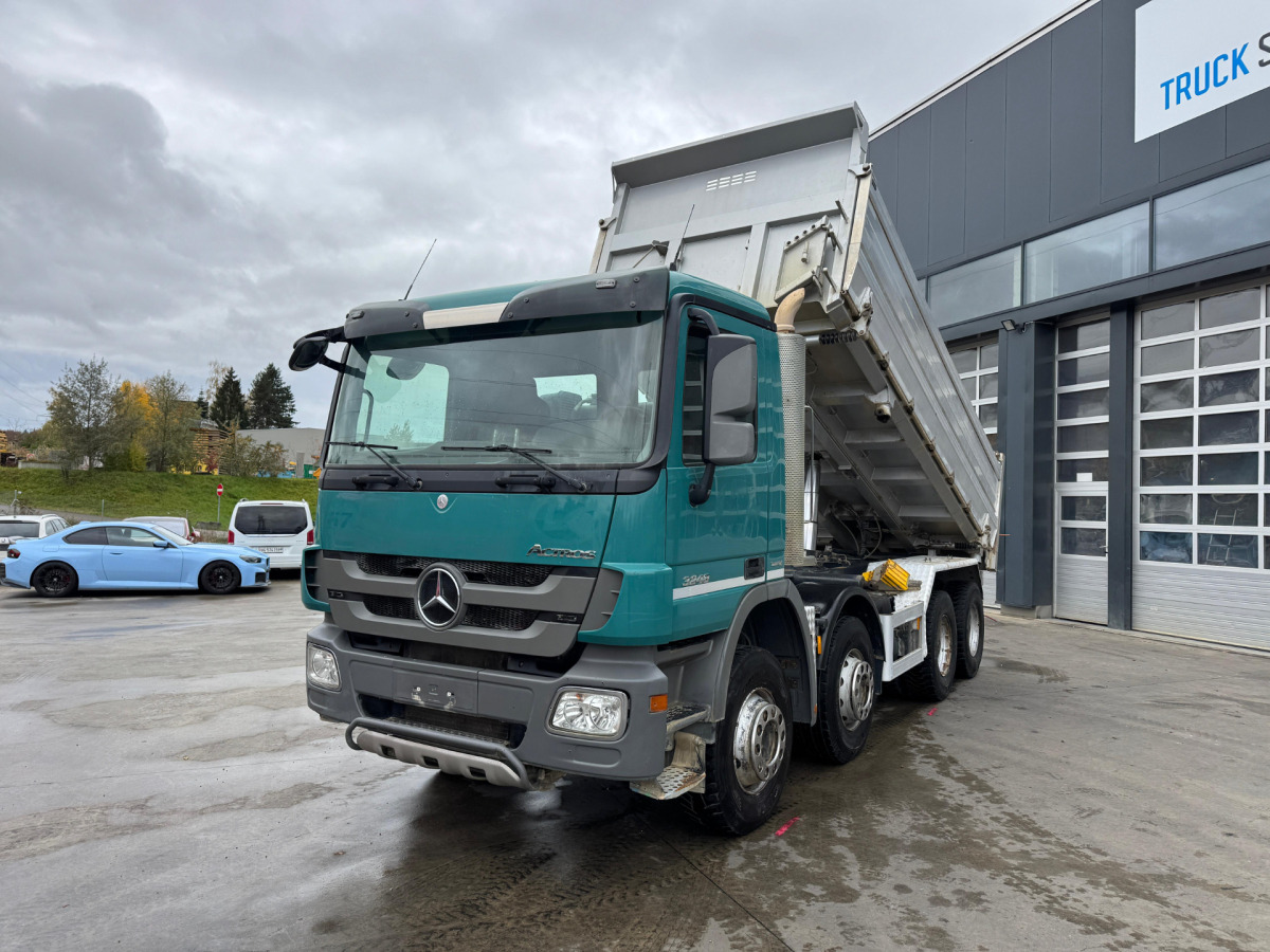 MERCEDES Actros 3248 8x4 3S Moser Bordmatik - Camion benne: photos 1 MERCEDES Actros 3248 8x4 3S Moser Bordmatik - Camion benne: photos 1