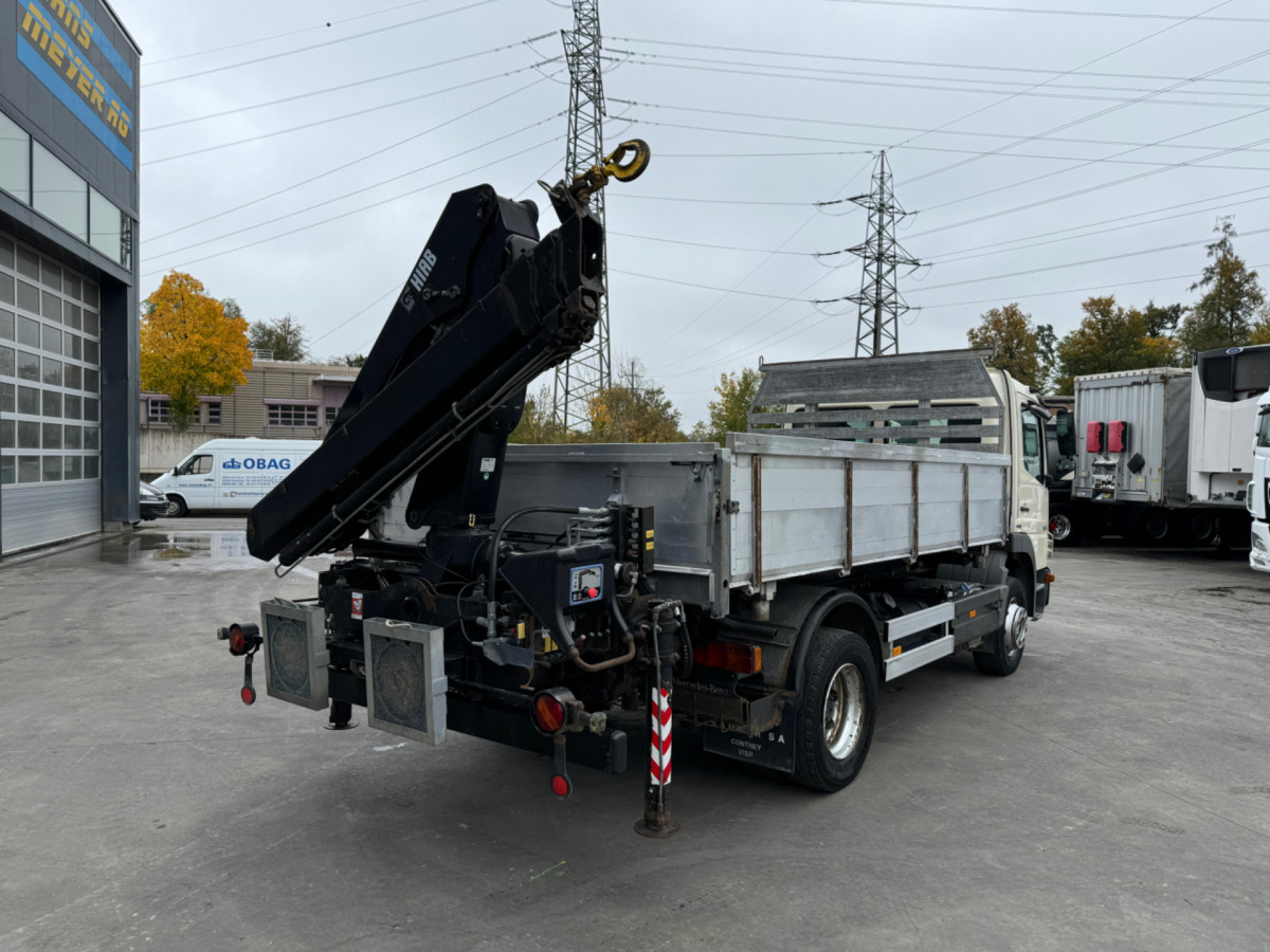 Camion benne, Camion grue MERCEDES Atego 1329 4x2 Hiab 088-2: photos 8