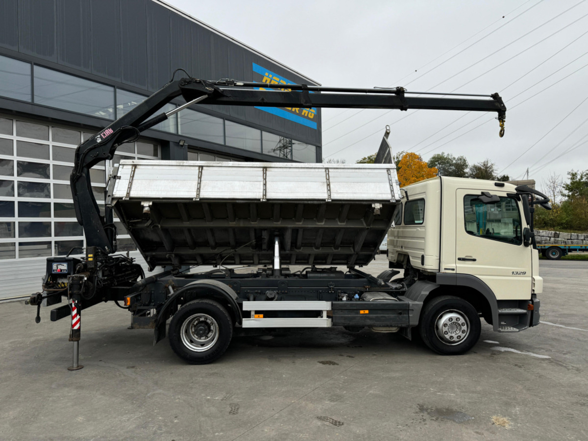 Camion benne, Camion grue MERCEDES Atego 1329 4x2 Hiab 088-2: photos 6