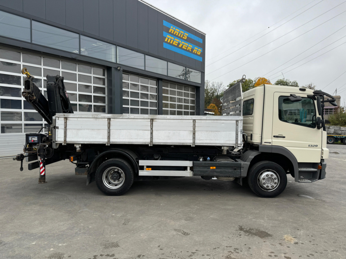Camion benne, Camion grue MERCEDES Atego 1329 4x2 Hiab 088-2: photos 7