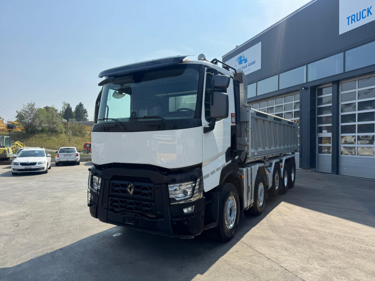 RENAULT C520 10x4 2 Seitenkipper - Camion benne: photos 1 RENAULT C520 10x4 2 Seitenkipper - Camion benne: photos 1