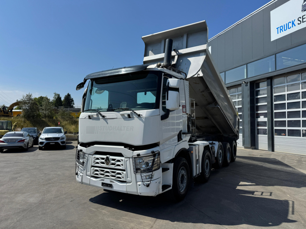RENAULT C520 10x4 Kipper - Camion benne: photos 1 RENAULT C520 10x4 Kipper - Camion benne: photos 1