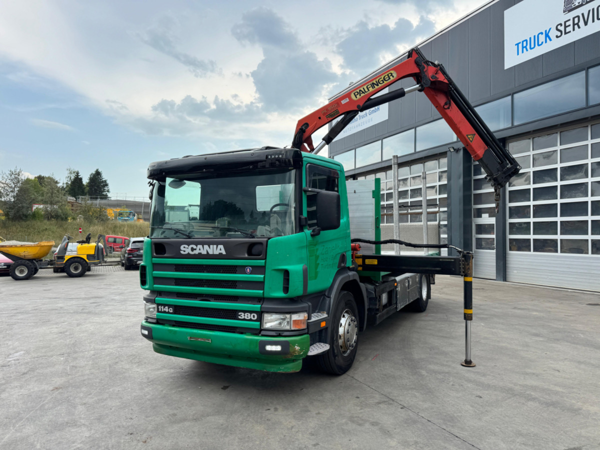 SCANIA 380 4x2 Palfinger 9502-3 - Camion grue: photos 1 SCANIA 380 4x2 Palfinger 9502-3 - Camion grue: photos 1