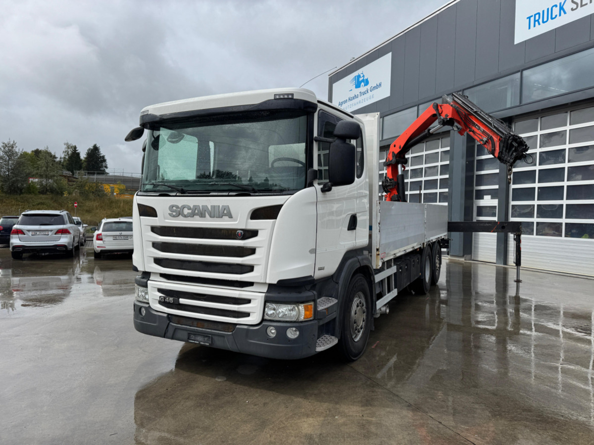 SCANIA G450 6x2 Palfinger 27000-5 - Camion grue: photos 2 SCANIA G450 6x2 Palfinger 27000-5 - Camion grue: photos 2