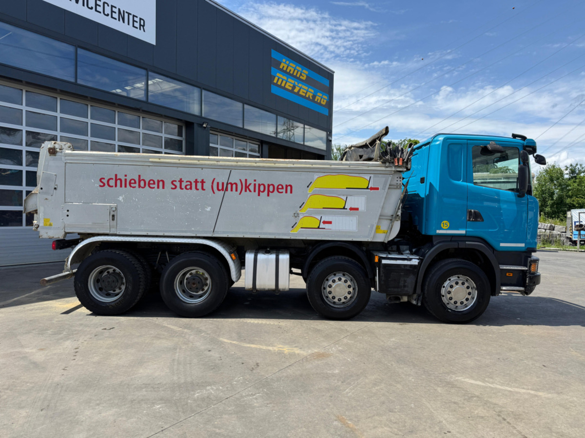SCANIA G450 8x4 Abschiebemulde (no tipper) - Camion benne: photos 4 SCANIA G450 8x4 Abschiebemulde (no tipper) - Camion benne: photos 4