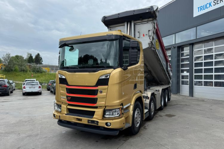 Scania R500 XT 10x4 Meiller - Camion benne: photos 1 Scania R500 XT 10x4 Meiller - Camion benne: photos 1