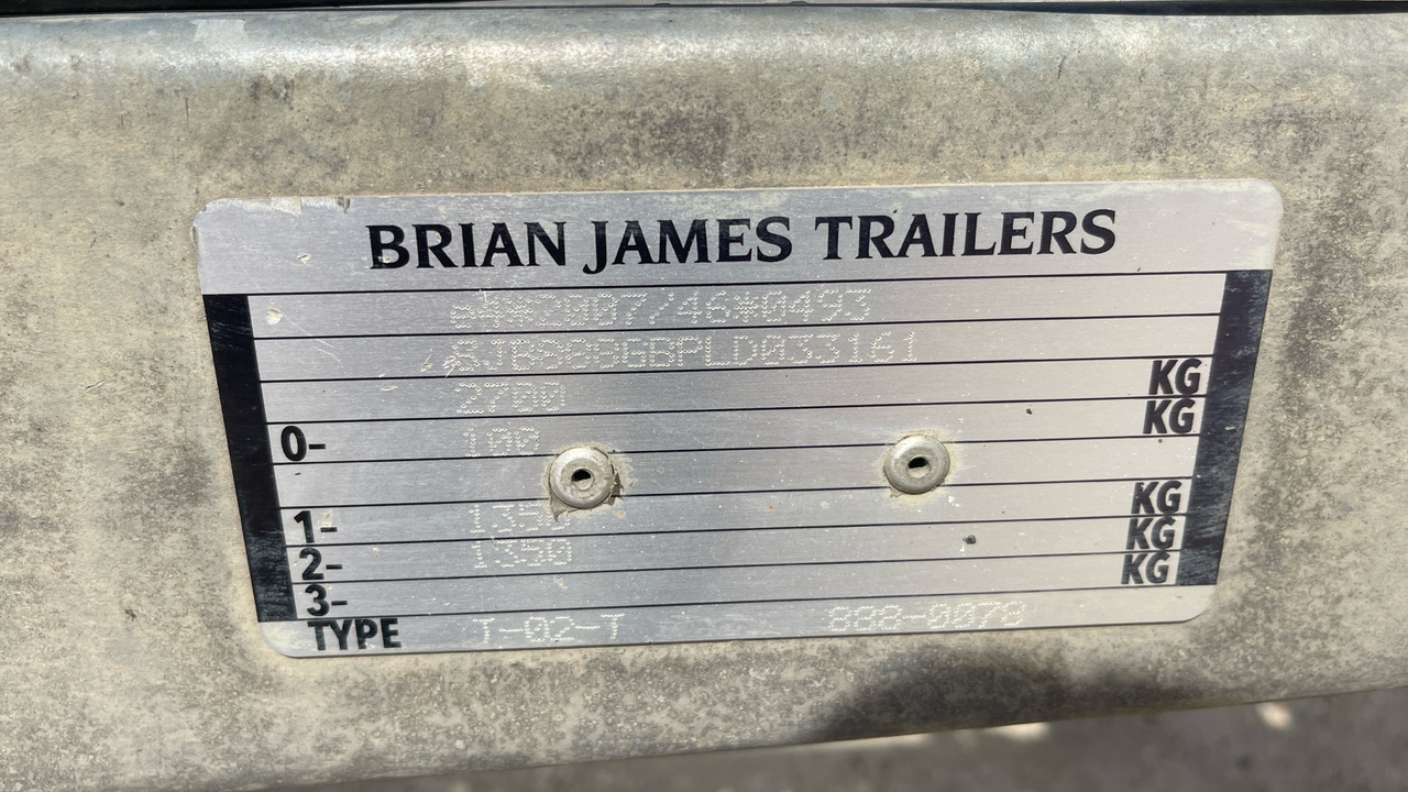 BRIAN JAMES CARGO DIGGER T-02-T - Remorque porte engin: photos 5 BRIAN JAMES CARGO DIGGER T-02-T - Remorque porte engin: photos 5