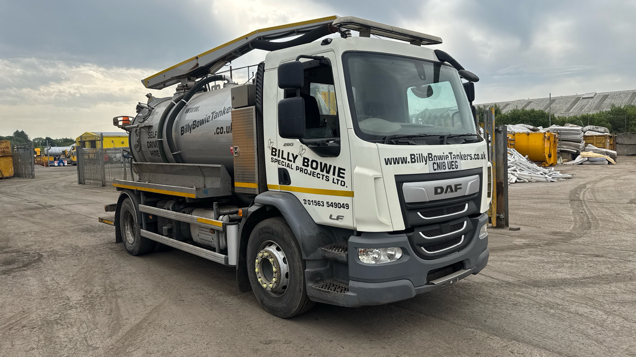 DAF LF 280 - Camion hydrocureur: photos 1 DAF LF 280 - Camion hydrocureur: photos 1