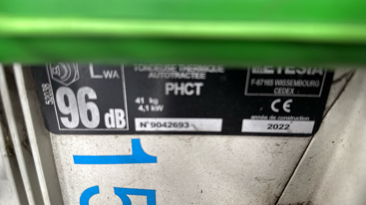 ETESIA PRO 46 PHCT - Matériel de chantier: photos 5 ETESIA PRO 46 PHCT - Matériel de chantier: photos 5