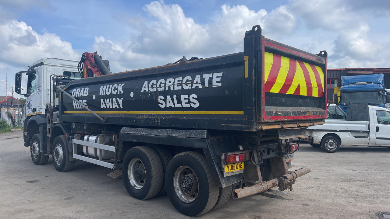 MERCEDES-BENZ AROCS  3240 - Camion benne, Camion grue: photos 3 MERCEDES-BENZ AROCS  3240 - Camion benne, Camion grue: photos 3