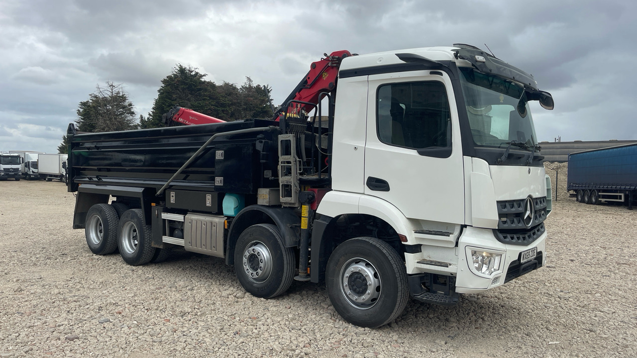 MERCEDES-BENZ AROCS - Camion benne, Camion grue: photos 1 MERCEDES-BENZ AROCS - Camion benne, Camion grue: photos 1